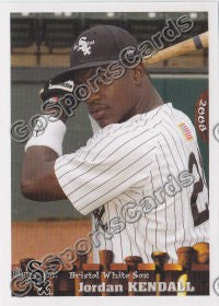 2008 Bristol White Sox Jordan Kendall