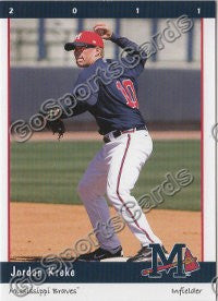2011 Mississippi Braves Jordan Kreke