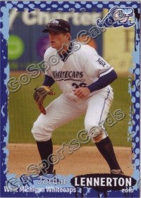 2010 West Michigan WhiteCaps Jordan Lennerton