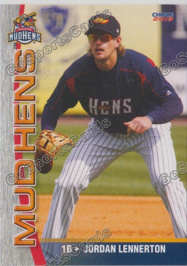 2013 Toledo Mud Hens Jordan Lennerton