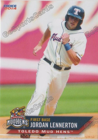 2014 Toledo Mud Hens Jordan Lennerton