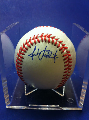 Jordan Lennerton Signed Baseball Auto