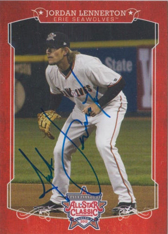 Jordan Lennerton 2012 Eastern League All Star (Autograph)