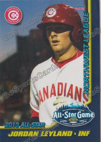 2013 Northwest League All Star Jordan Leyland