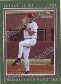 2008 Appalachian League Top Prospects Jordan Lyles