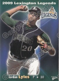 2009 Lexington Legends Jordan Lyles