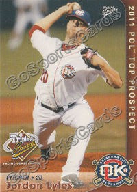 2011 Pacific Coast League Top Prospects PCL Jordan Lyles