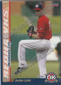 2012 Oklahoma City Redhawks Jordan Lyles