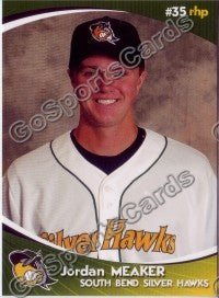 2009 South Bend Silver Hawks Jordan Meaker
