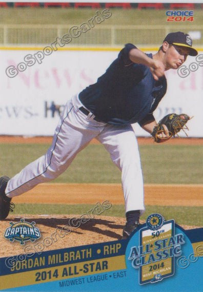 2014 MidWest League All Star Jordan Milbrath