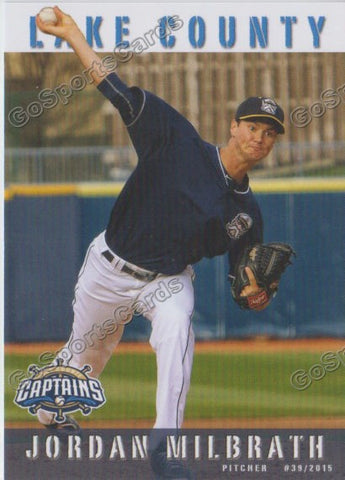 2015 Lake County Captains Jordan Milbrath