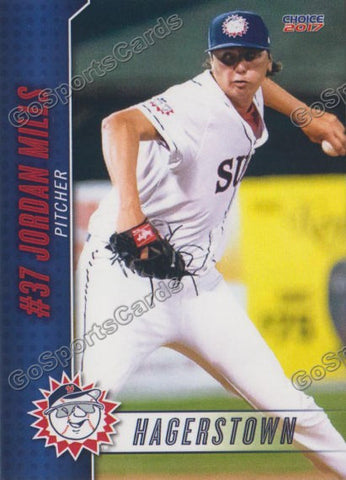 2017 Hagerstown Suns Jordan Mills
