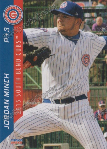 2015 South Bend Cubs Jordan Minch