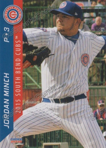 2015 South Bend Cubs Jordan Minch