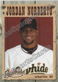 2009 Visalia Rawhide Jordan Noberto