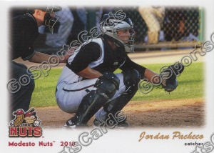 2010 Modesto Nuts Jordan Pacheco