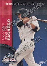 2012 Colorado Springs Sky Sox Jordan Pacheco