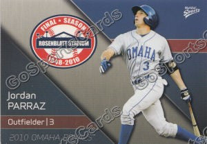 2010 Omaha Royals Jordan Parraz