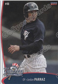 2011 Scranton Wilkes Barre Yankees Jordan Parraz