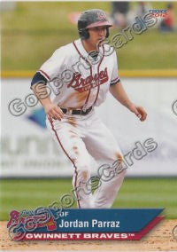 2012 Gwinnett Braves Jordan Parraz