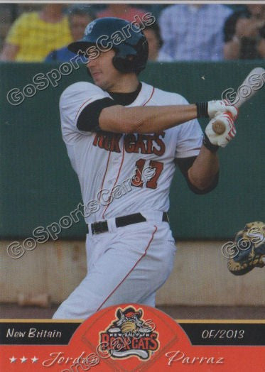 2013 New Britain Rock Cats Jordan Parraz