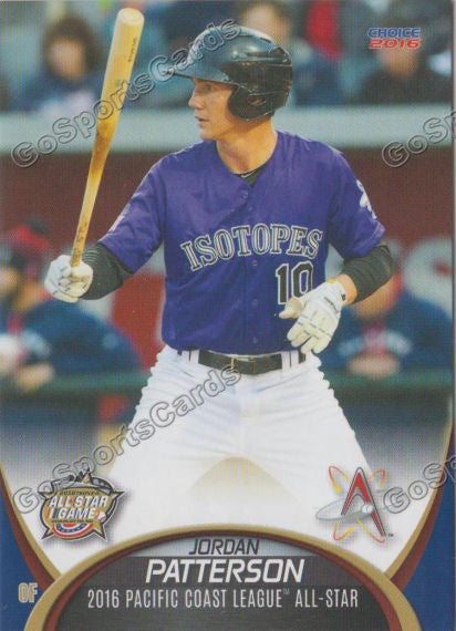 2016 Pacific Coast League All Star Jordan Patterson