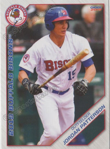 2019 Buffalo Bisons Jordan Patterson