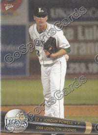 2008 Lexington Legends Jordan Powell