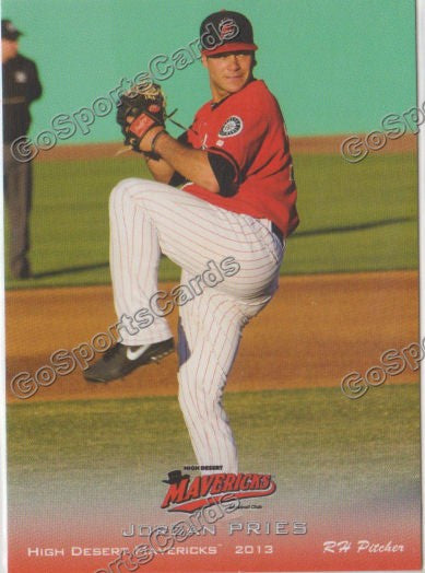 2013 High Desert Mavericks Jordan Pries