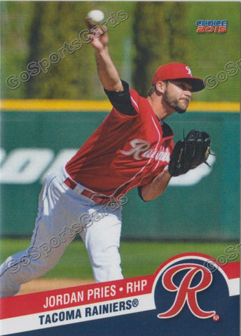 2015 Tacoma Rainiers Jordan Pries
