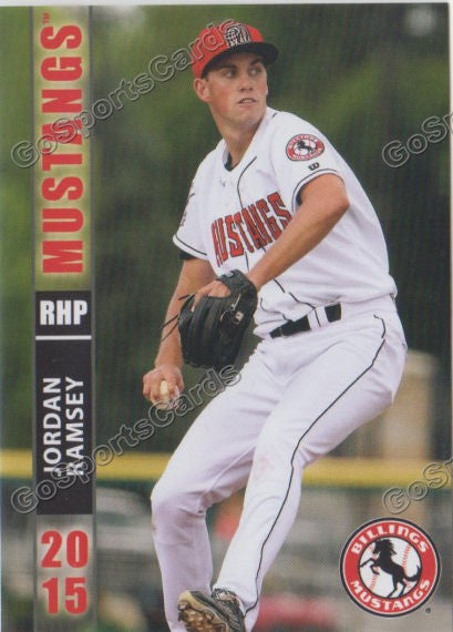 2015 Billings Mustangs Jordan Ramsey