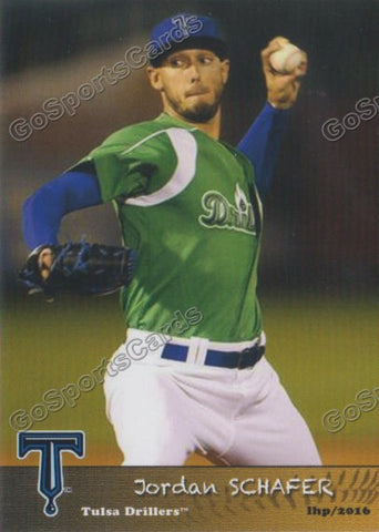 2016 Tulsa Drillers Jordan Schafer