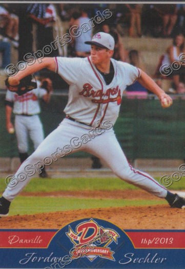 2013 Danville Braves Jordan Sechler