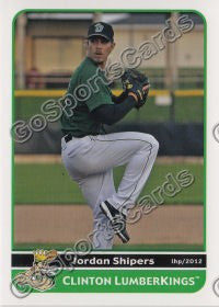 2012 Clinton LumberKings Jordan Shipers
