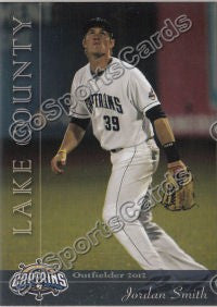 2012 Lake County Captains Jordan Smith