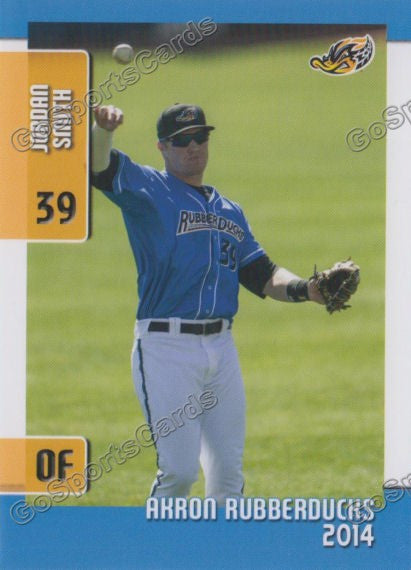 2014 Akron RubberDucks Jordan Smith