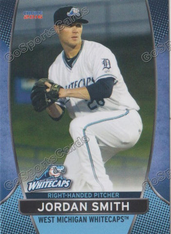 2016 West Michigan Whitecaps Jordan Smith