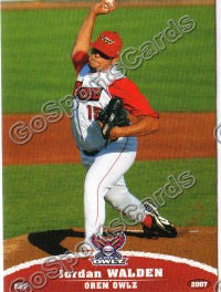 2007 Orem Owlz Jordan Walden
