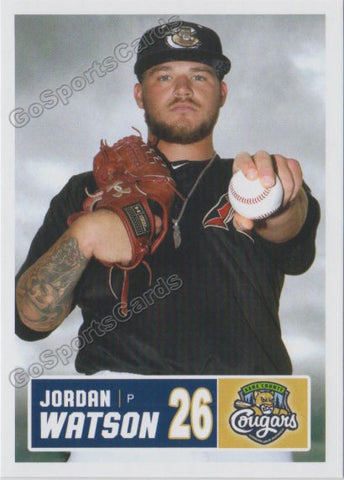 2018 Kane County Cougars Jordan Watson