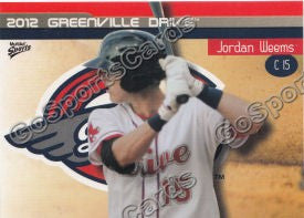 2012 Greenville Drive Jordan Weems