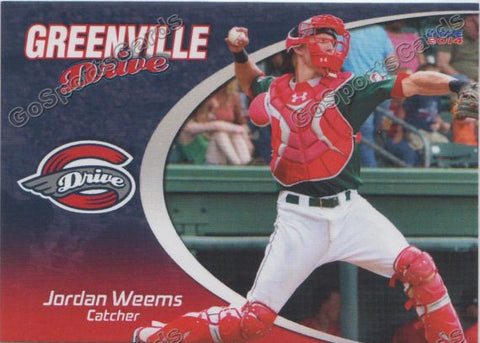 2014 Greenville Drive Jordan Weems
