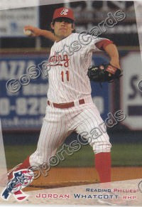 2012 Reading Phillies 2nd Jordan Whatcott
