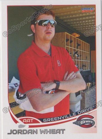 2017 Greenville Drive Jordan Wheat
