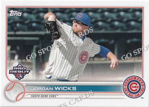 2022 Topps Pro Debut Jordan Wicks PD-173