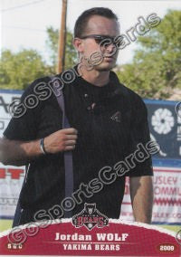 2009 Yakima Bears Jordan Wolf