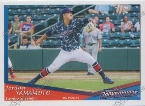 2019 Jacksonville Jumbo Shrimp Jordan Yamamoto