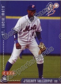 2010 St Lucie Mets Jordany Valdespin