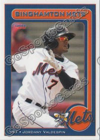 2011 Binghamton Mets Jordany Valdespin