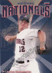 2008 Potomac Nationals Jordan Zimmermann
