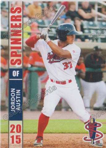 2015 Lowell Spinners Jordon Austin